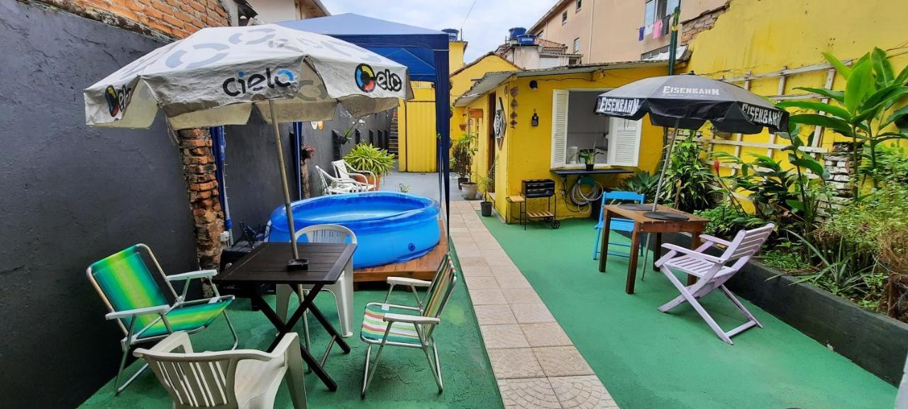 Quintal da Bella Hostel Santos  Esterno foto